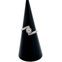 Anello Donna Solitario in Oro Diamante Cianfrone Gioielli ANOR-87-198